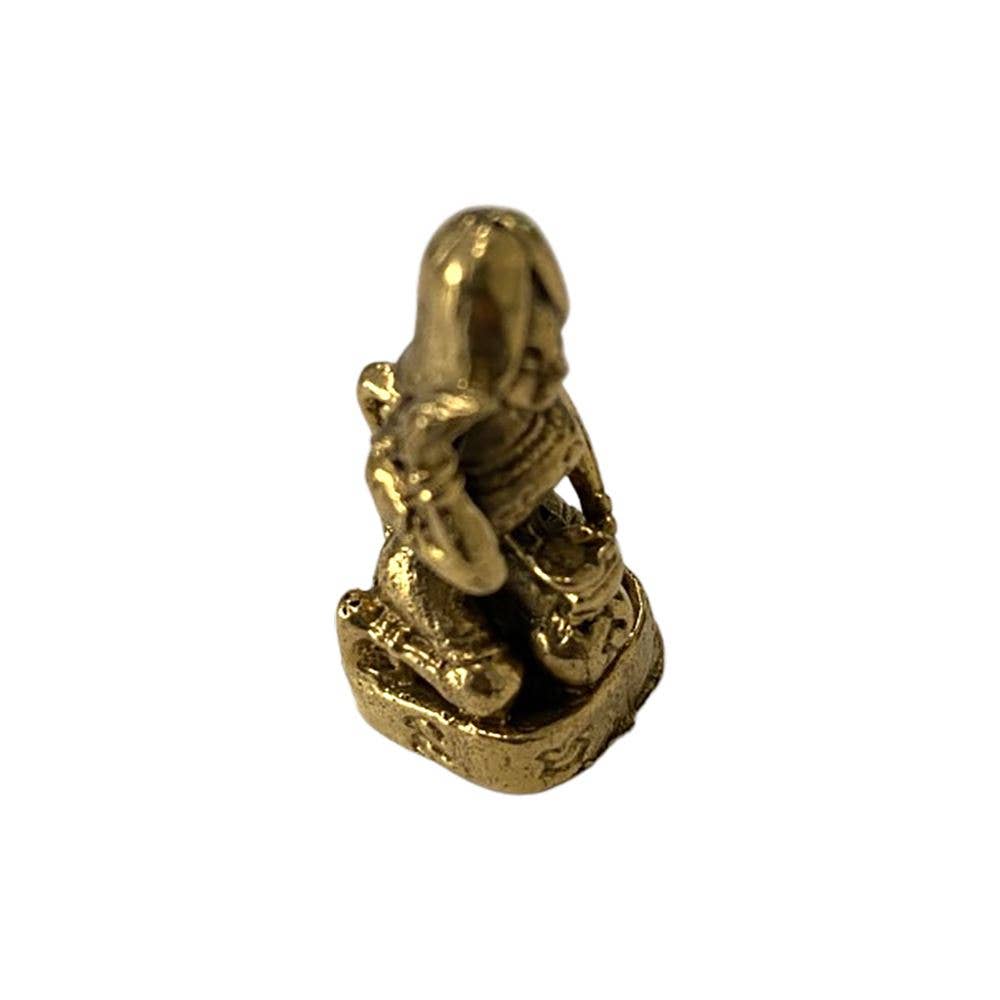 Miniature Brass Figurine