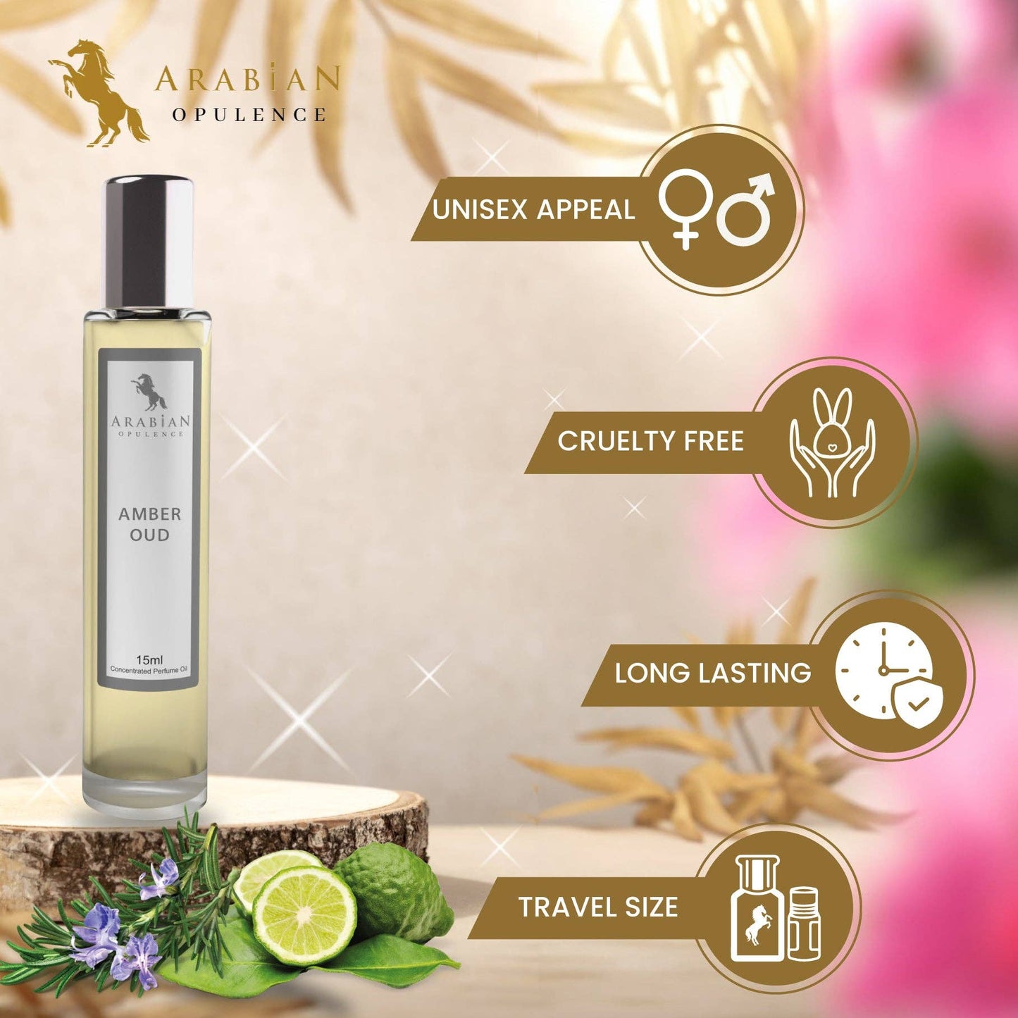 AMBER OUD - Perfume oil for women and men