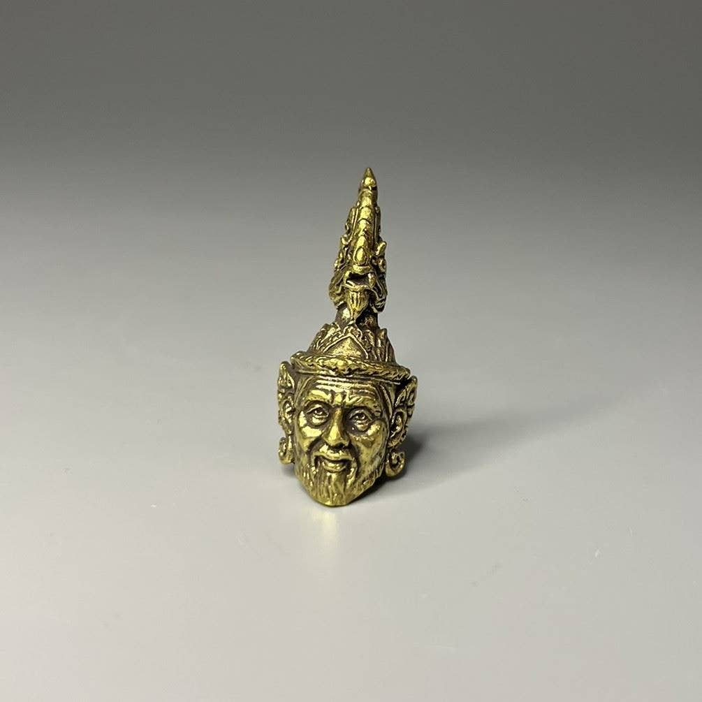 Miniature Brass Figurine