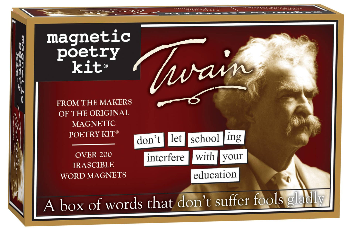 Twain Magnetic Poetry Kit