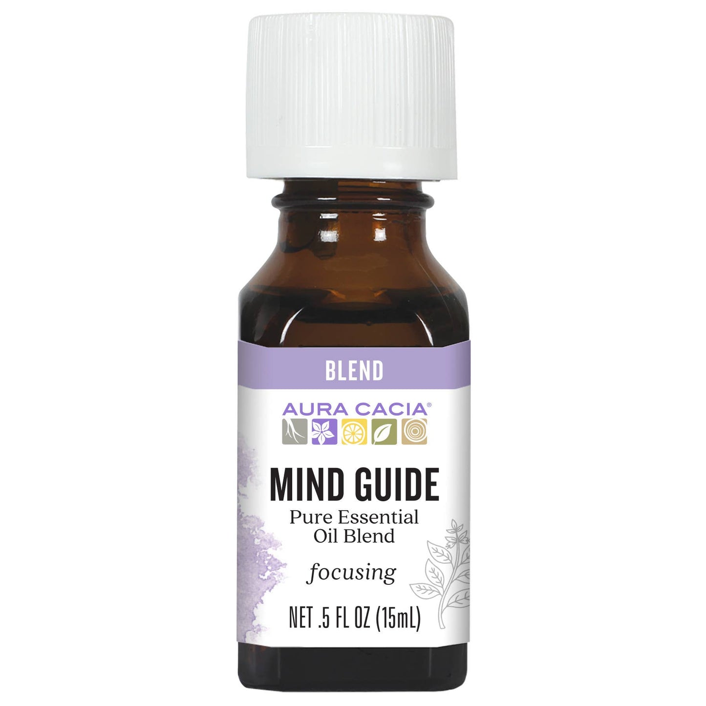 Focusing Mind Guide Pure Essential Oil Blend 0.5 Fl Oz