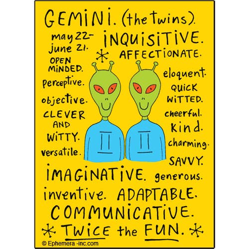 Magnet-Gemini nice Clayboys