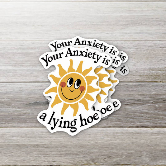Anxiety Sunshine Sticker v1