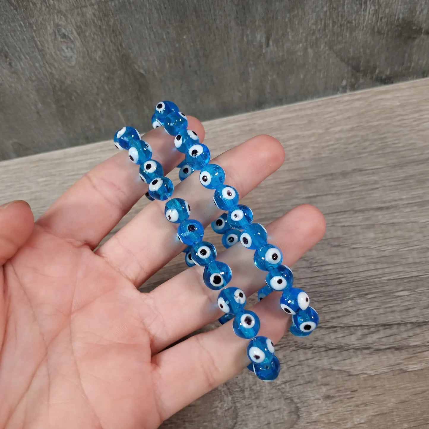 Evil Eye Protection Bracelet 8mm