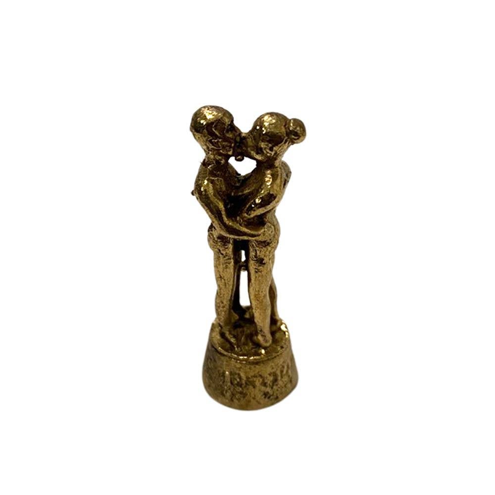 Miniature Brass Figurine