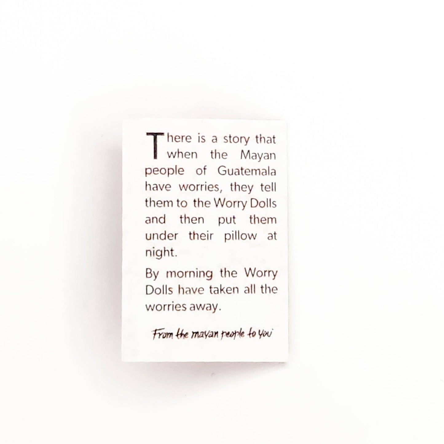 Mini Themed Worry People