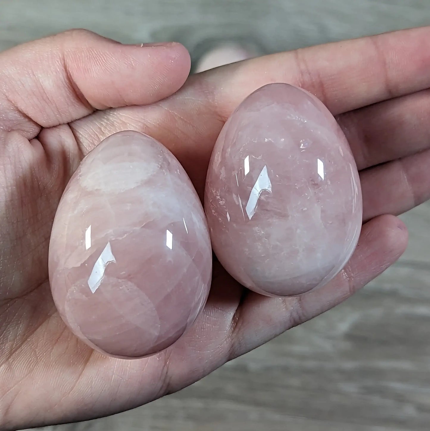 Gemstone Egg – Polished Crystal Decorative Stone