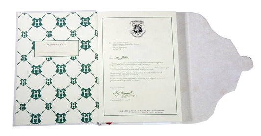 Harry Potter: Hogwarts Acceptance Letter Journal and Wand Pen Set