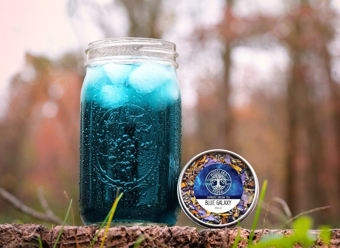 Blue Galaxy Tea - Organic Tea for Calming Anxiety, Sleep Aid, Dreaming