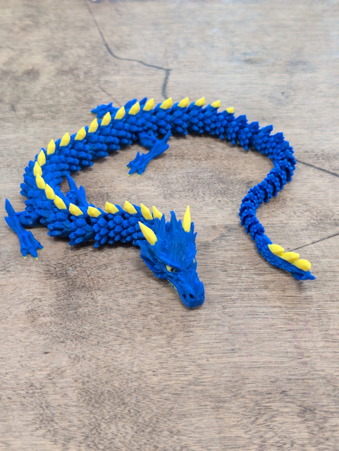 In-house 3D Print in Place Flexi Dragons