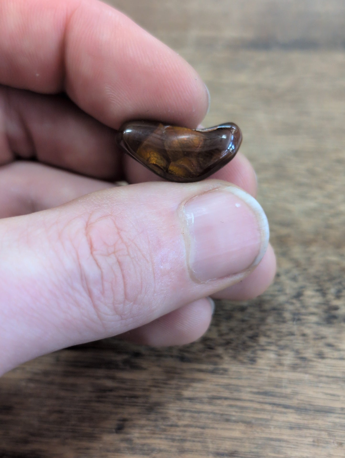 Mexican Fire Agate Free Form Cabochon