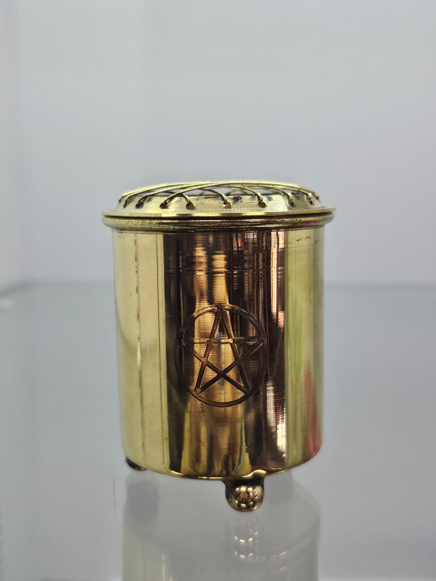 Pentacle Brass Charcoal Burner