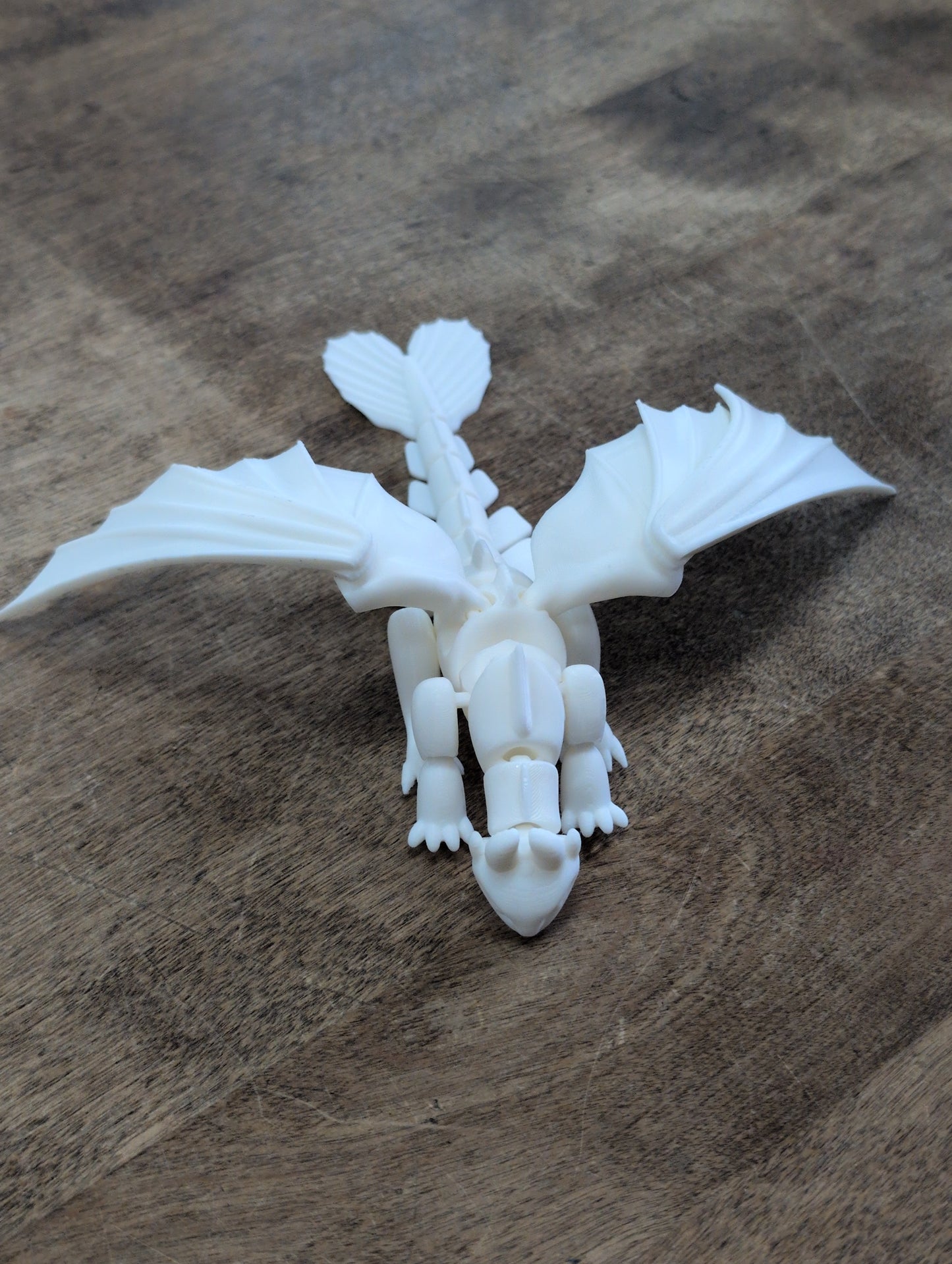 In-house 3D Print in Place Flexi Dragons