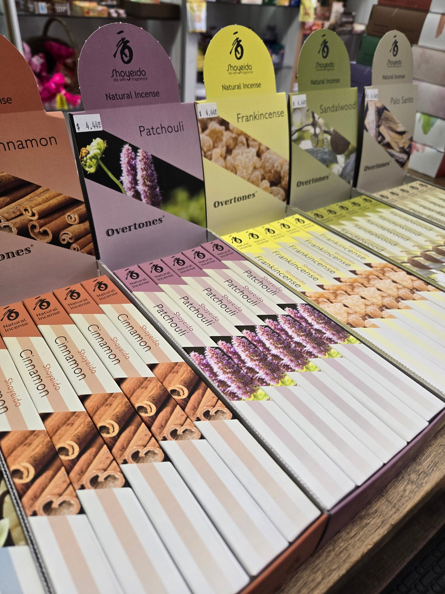 Shoyeido OVERTONES Natural Incense Bundles