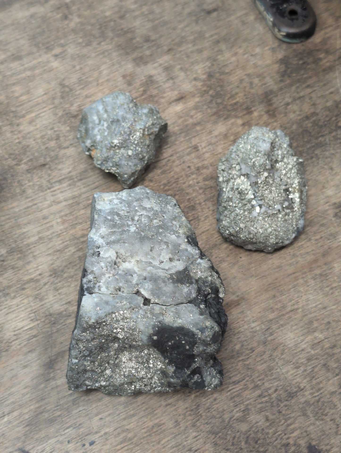 Pyrite in Quartz