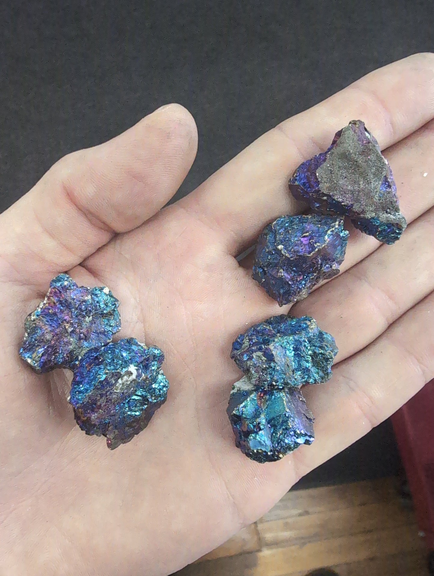 Chalcopyrite Peacock Ore Rough