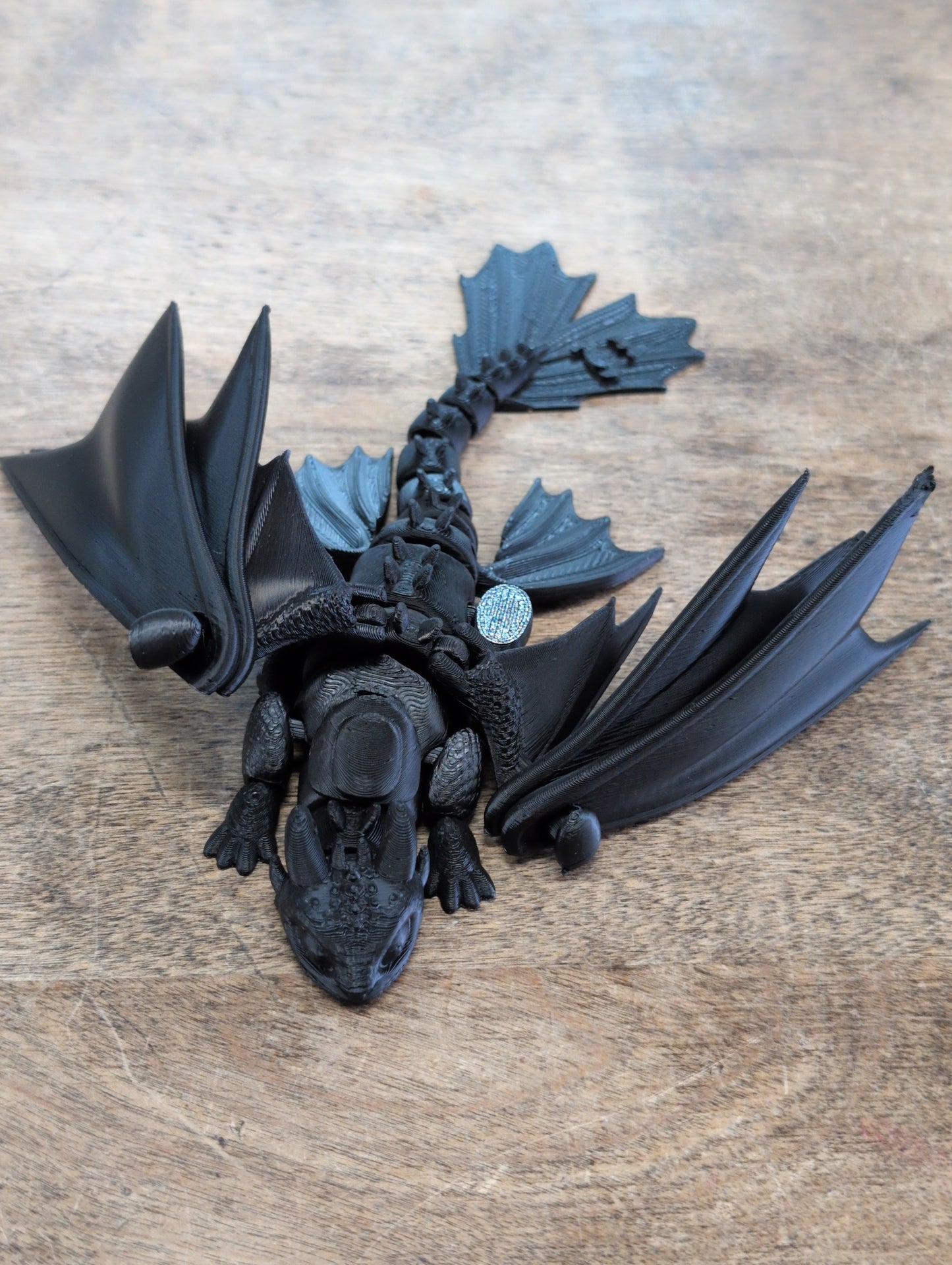 In-house 3D Print in Place Flexi Dragons