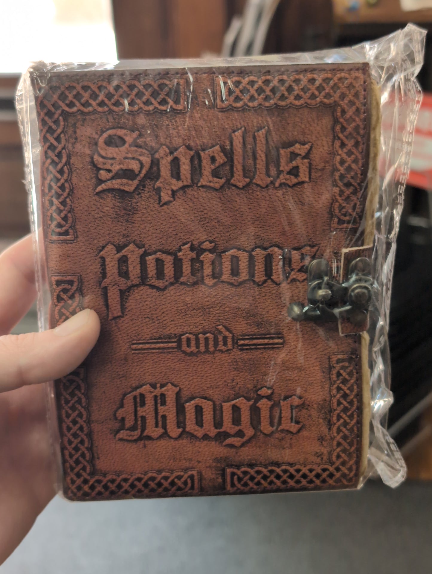 Spells, Potion and Magic Leather Journal