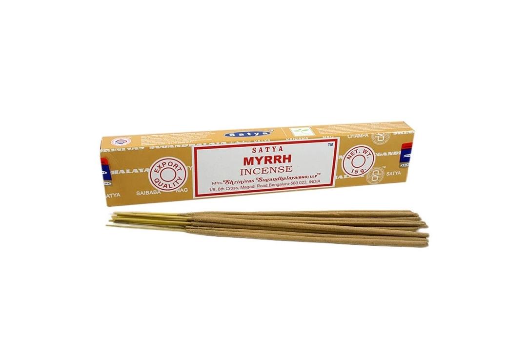 Myrrh Satya Incense Sticks15g
