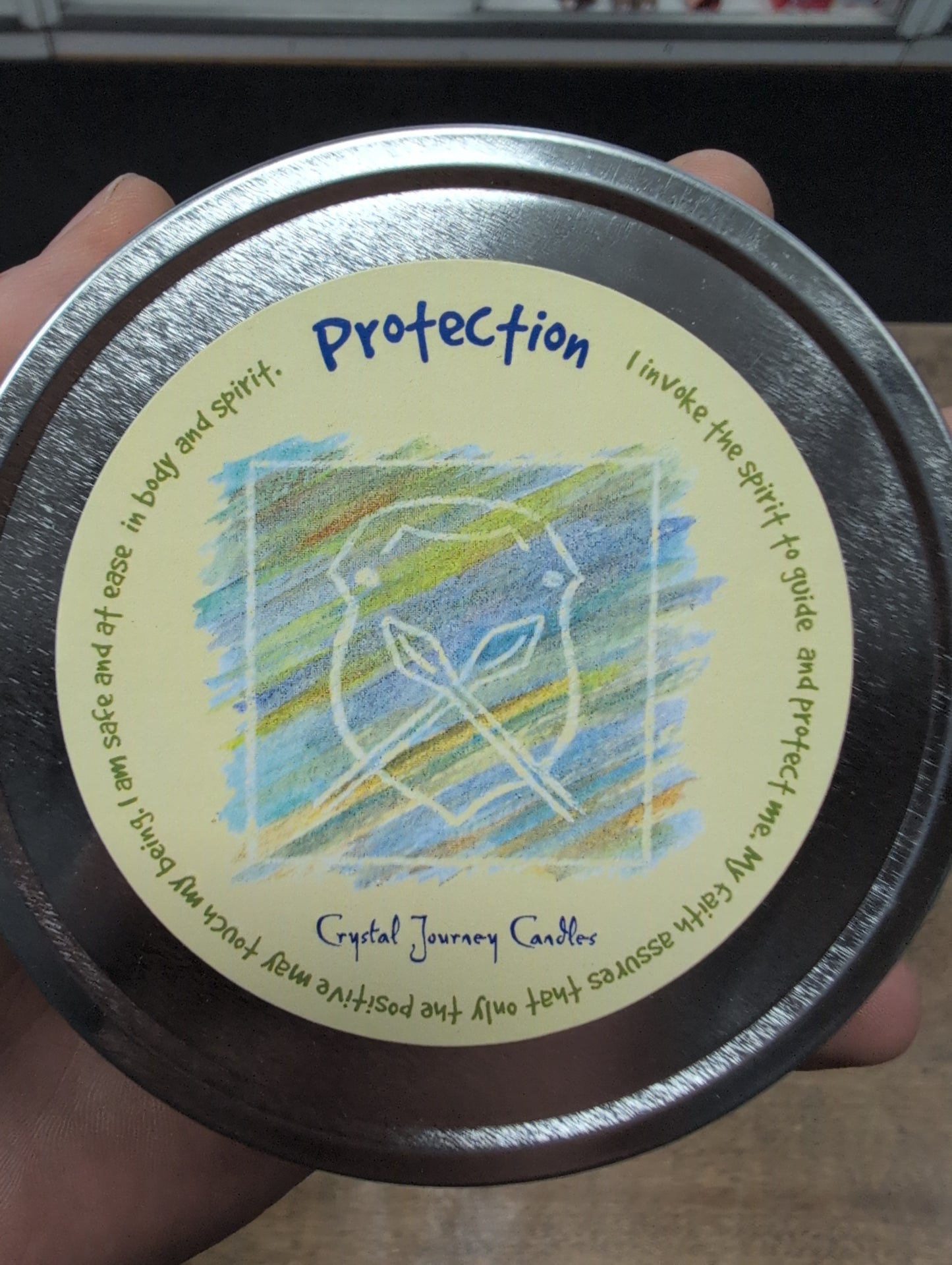 Travel Candles in a Tin