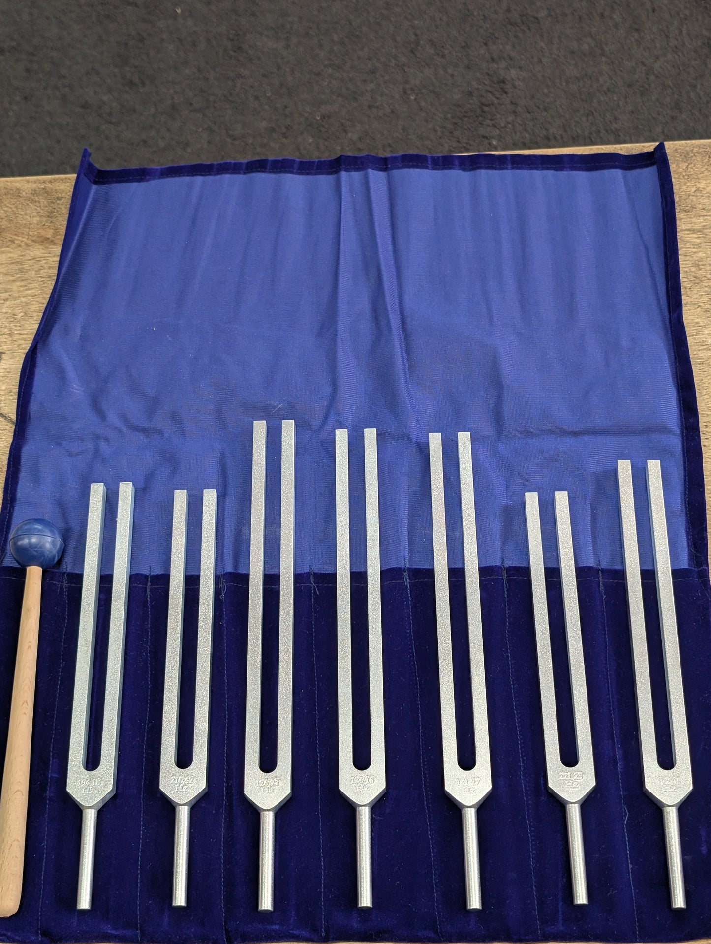Tuning Fork Set Seven Chakras