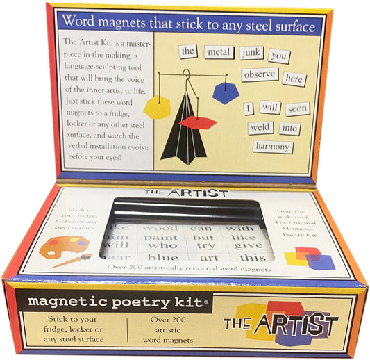The Artist Magnetic Poetry Kit