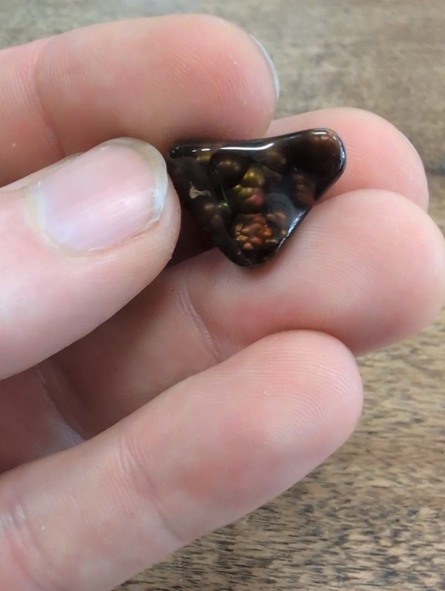 Mexican Fire Agate Free Form Cabochon
