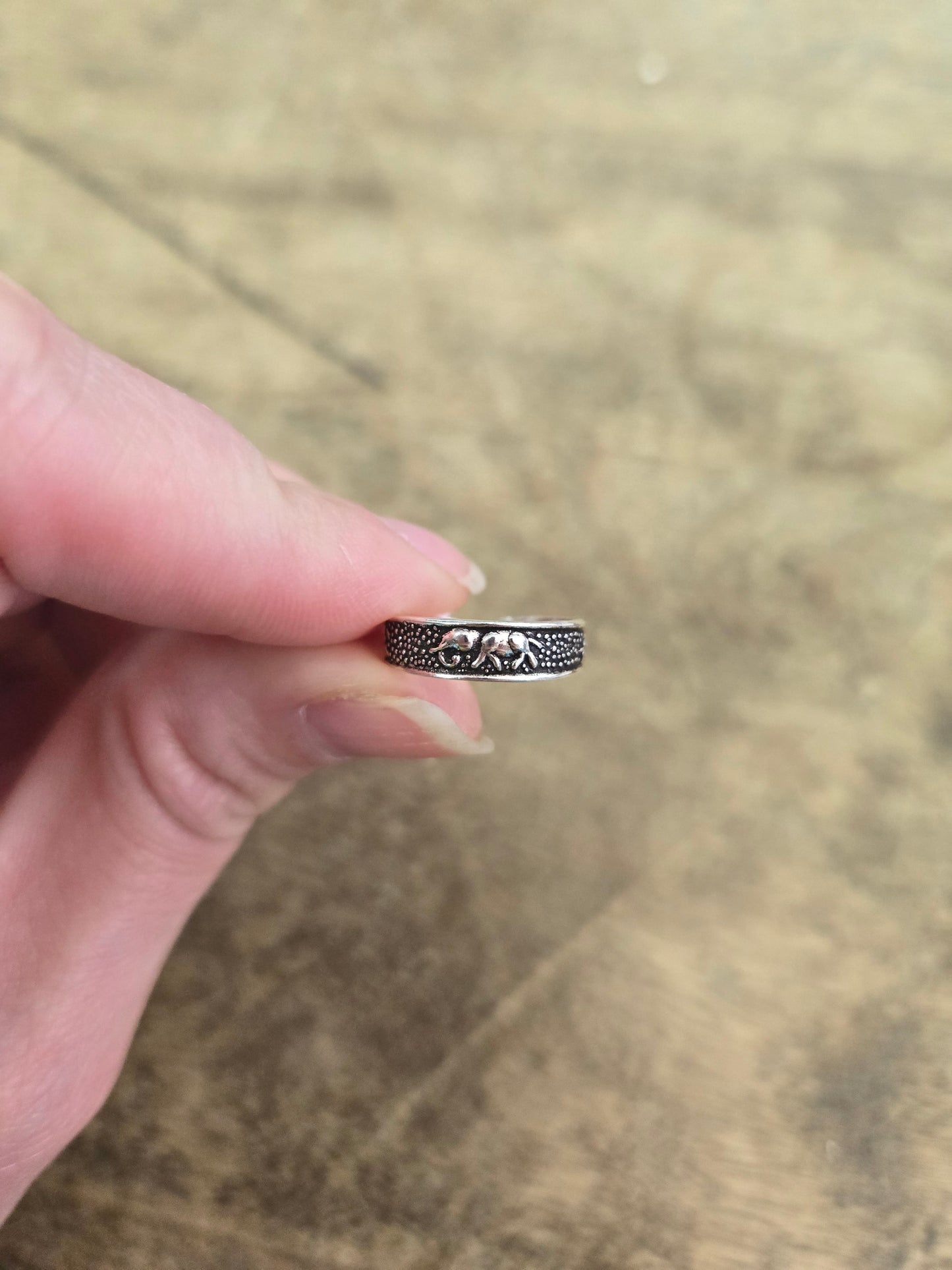 Elephant Adjustable Toe Rings