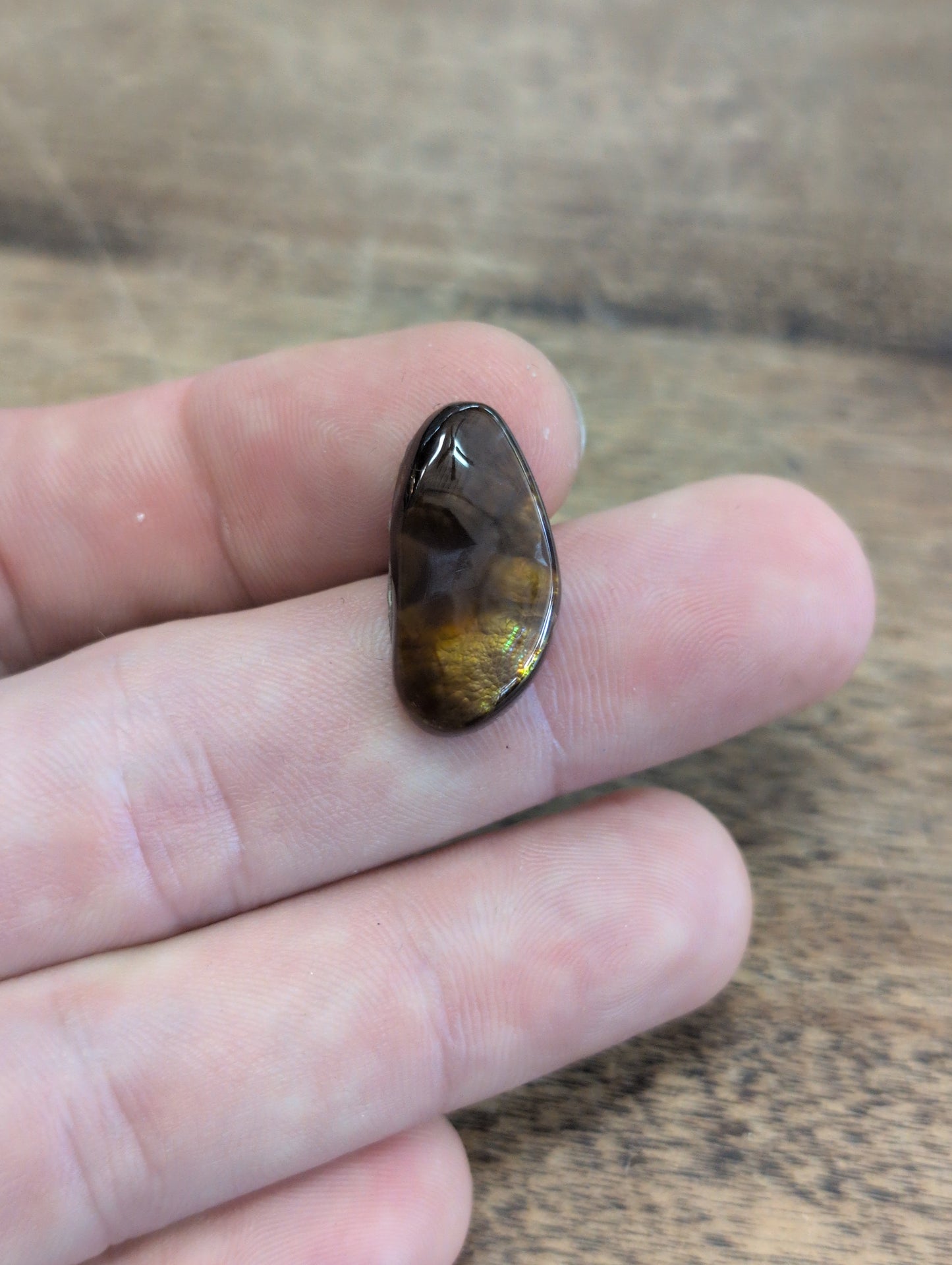 Mexican Fire Agate Free Form Cabochon