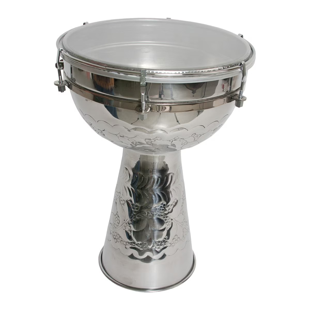 Metal Doumbek w/synthetic Head