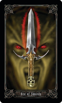 Necronomicon Tarot BY ANNE STOKES, DONALD TYSON