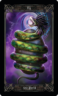 Necronomicon Tarot BY ANNE STOKES, DONALD TYSON