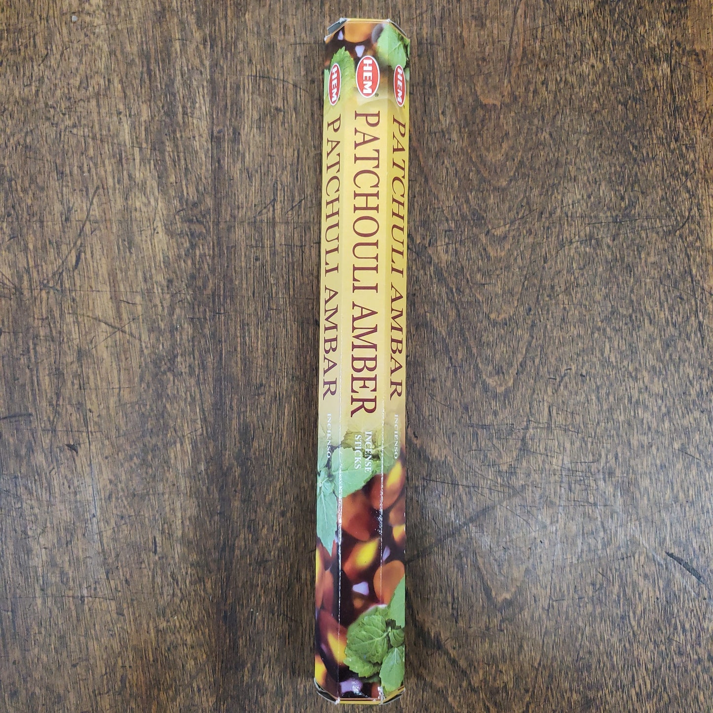 Patchouli Amber HEM Incense 20 Sticks