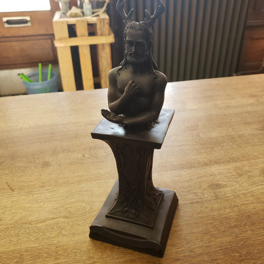 Horned God Statue