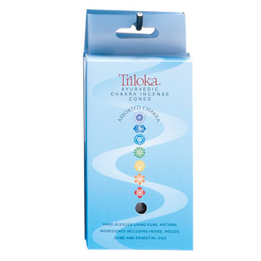 Triloka Ayurvedic Chakra Incense Cones