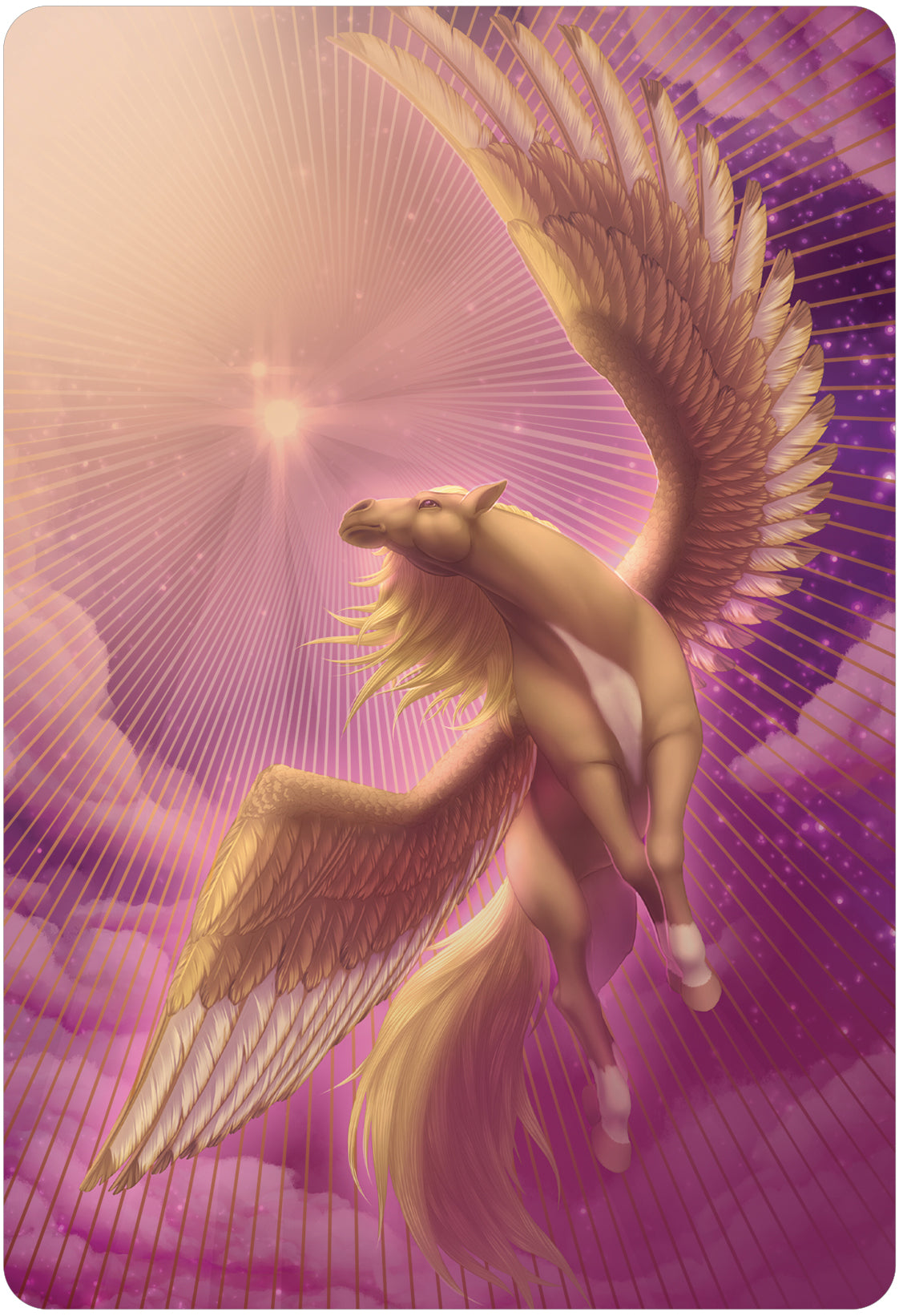 Pegasus Oracle: 30 Cards & Guidebook Set