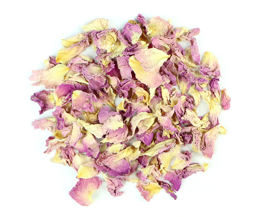 Pink Rosebuds and Petals Organic