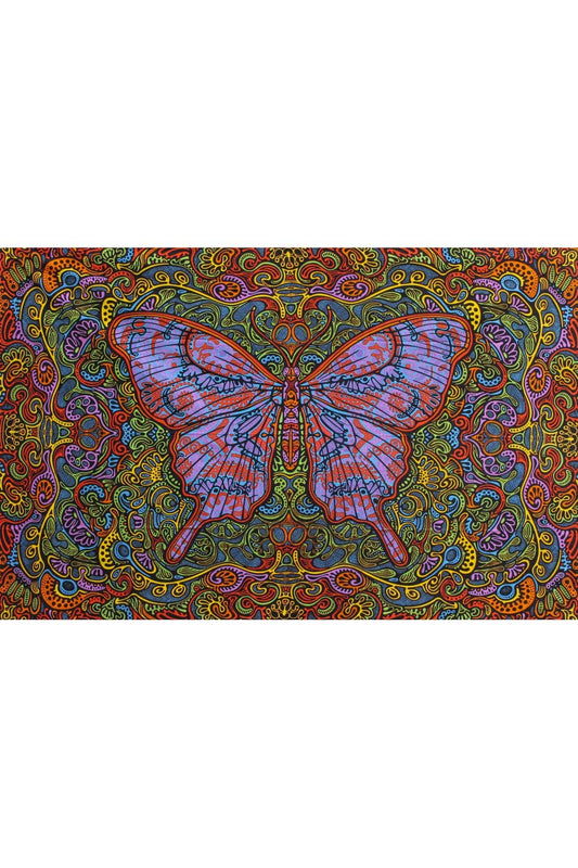 3D Tapestry Butterfly Daydream