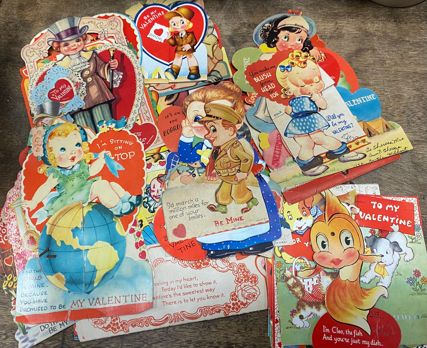 Vintage Valentines Cards