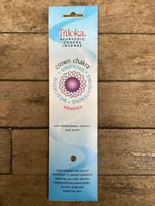 Triloka Ayurvedic Chakra Incense Sticks