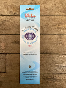 Triloka Ayurvedic Chakra Incense Sticks