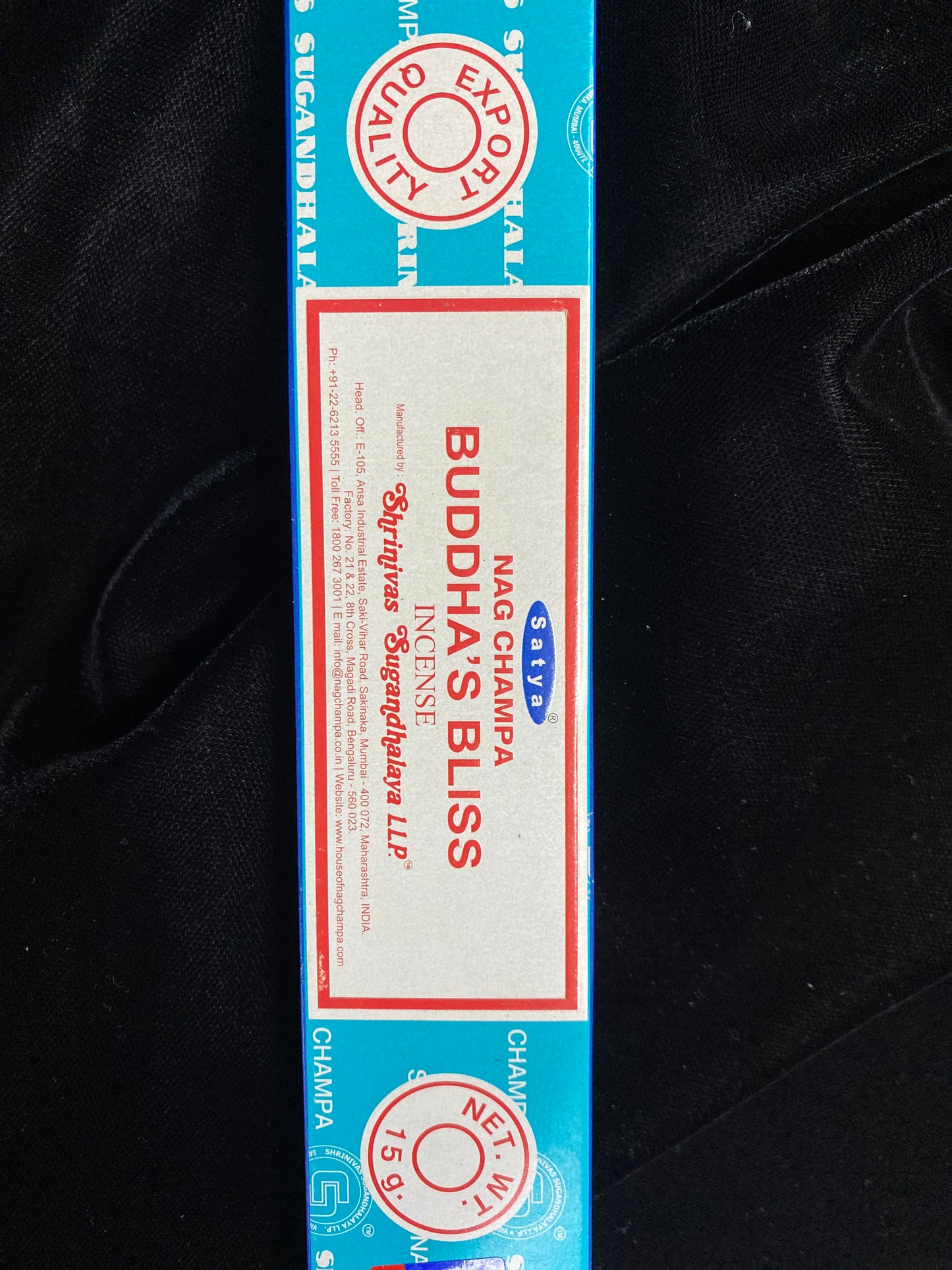 Buddha's Bliss Satya Incense Sticks15g