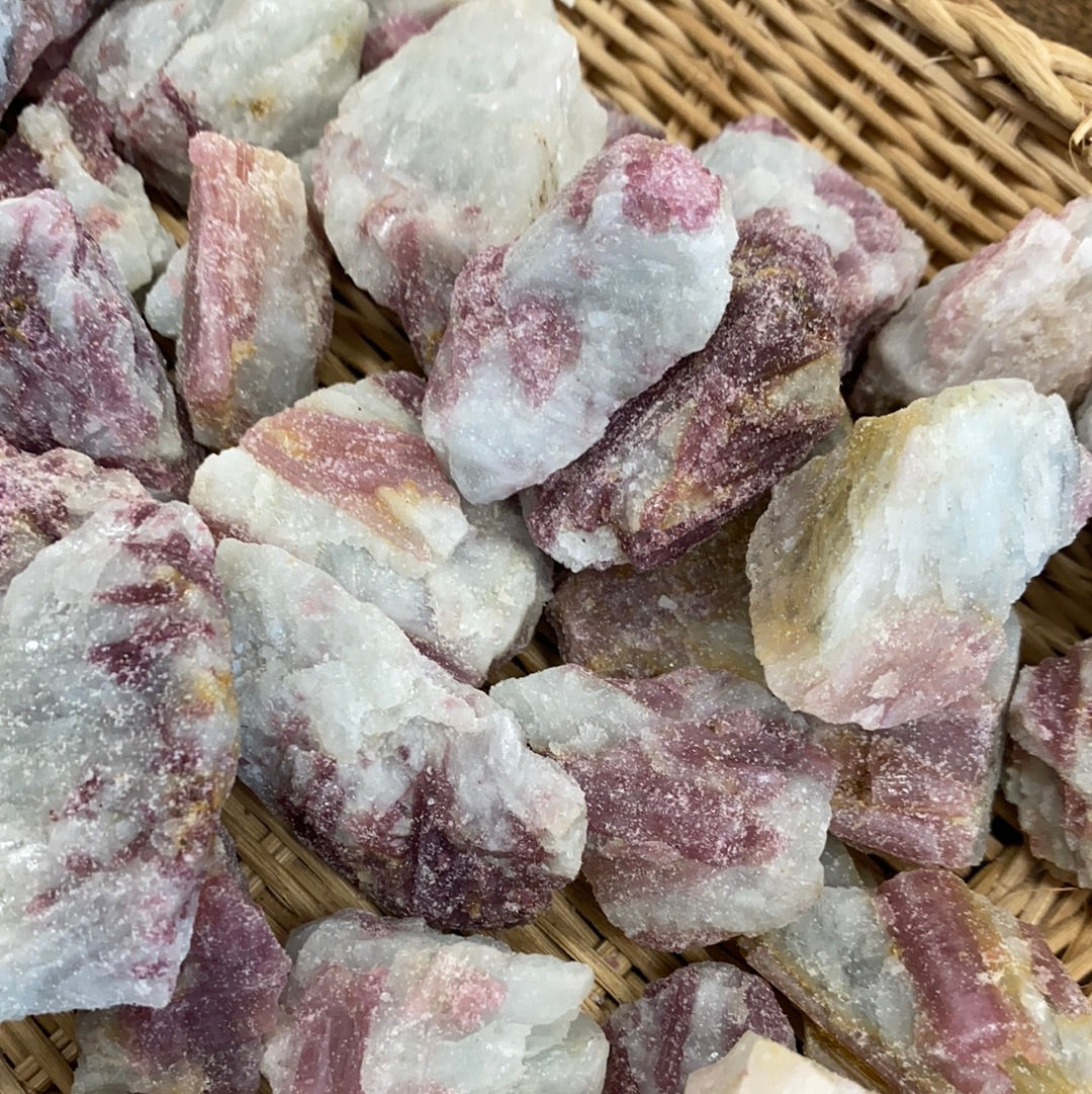 Pink Tourmaline Rubilite Rough