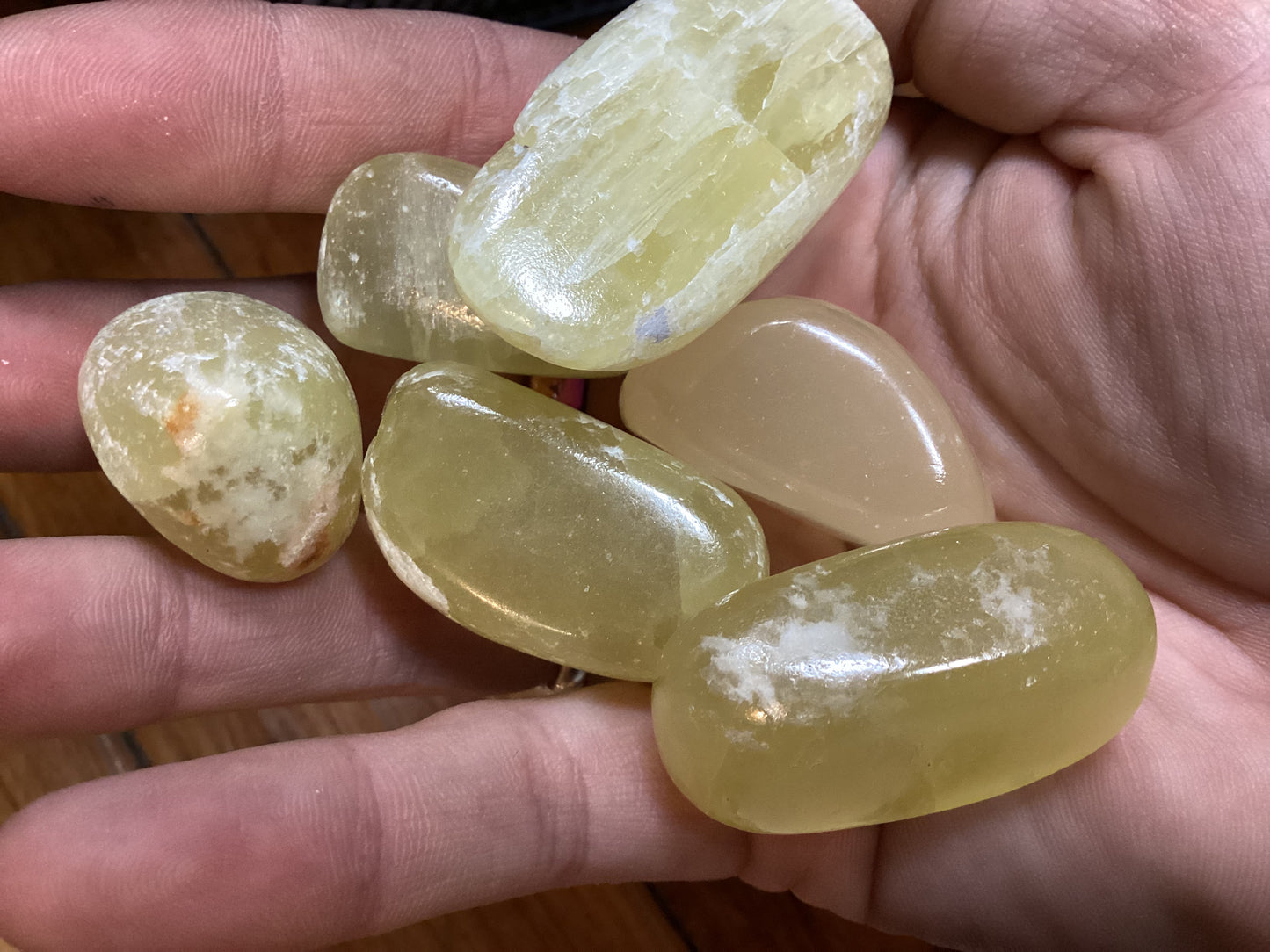 Lemon Calcite Tumbled