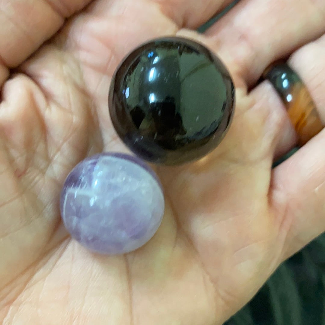Gemstone Marbles Sphere 15-25mm