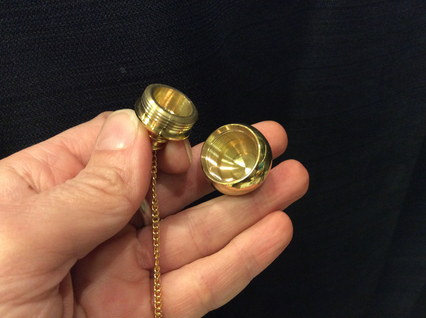 Pendulum Brass with compartment