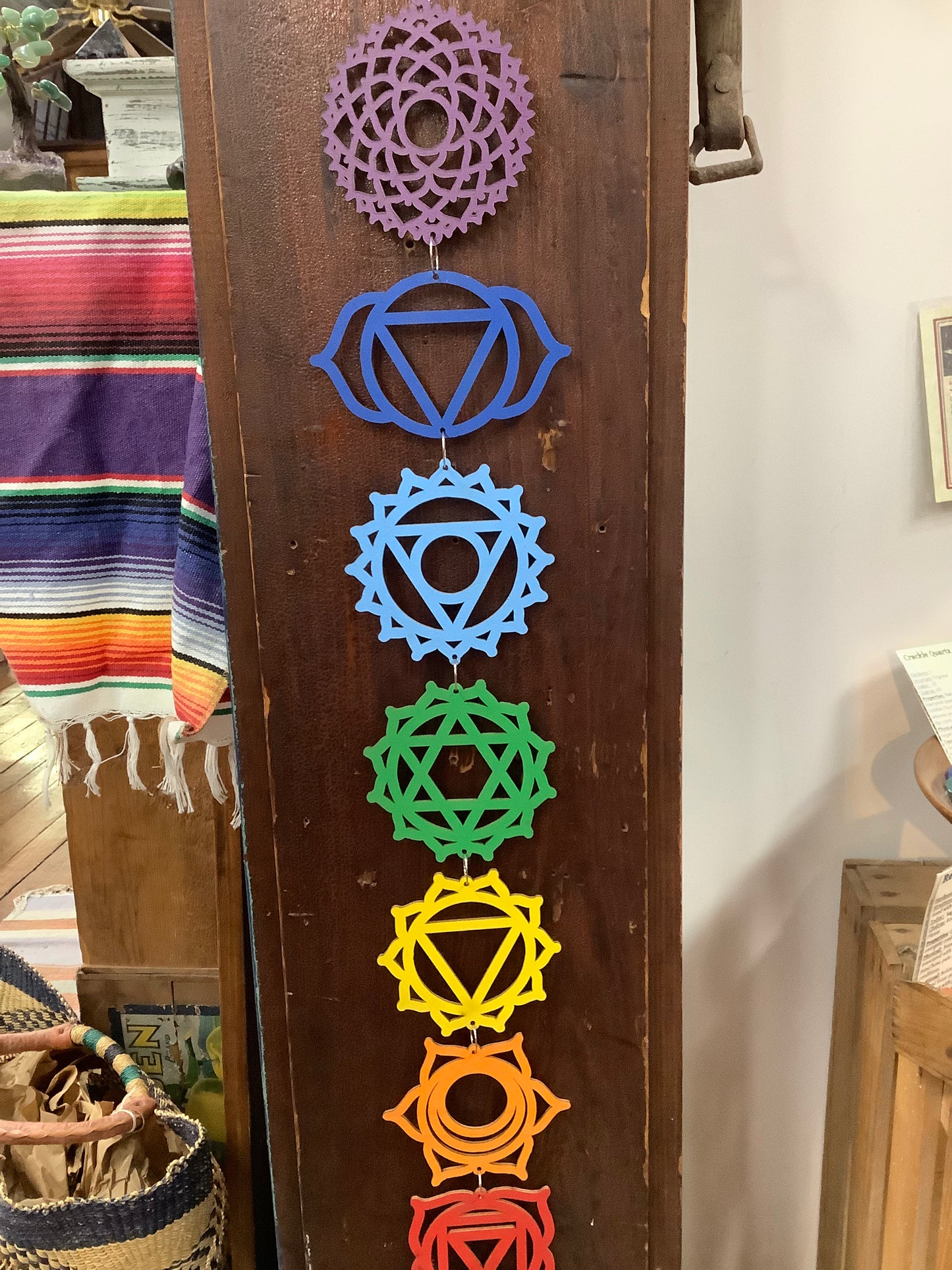 Most Amazing Chakra Wall Hanging (Hollow cut outs)