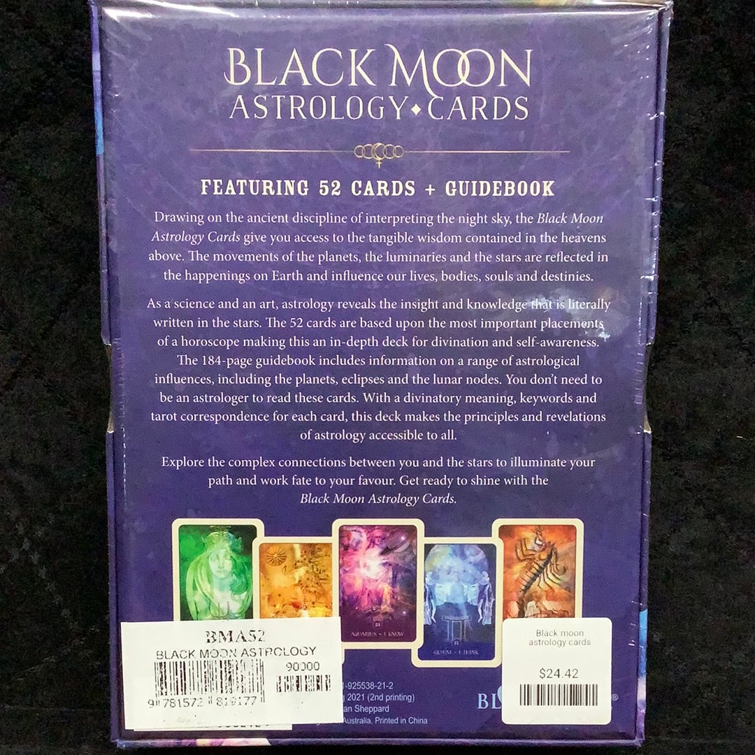 Black Moon Astrology Cards