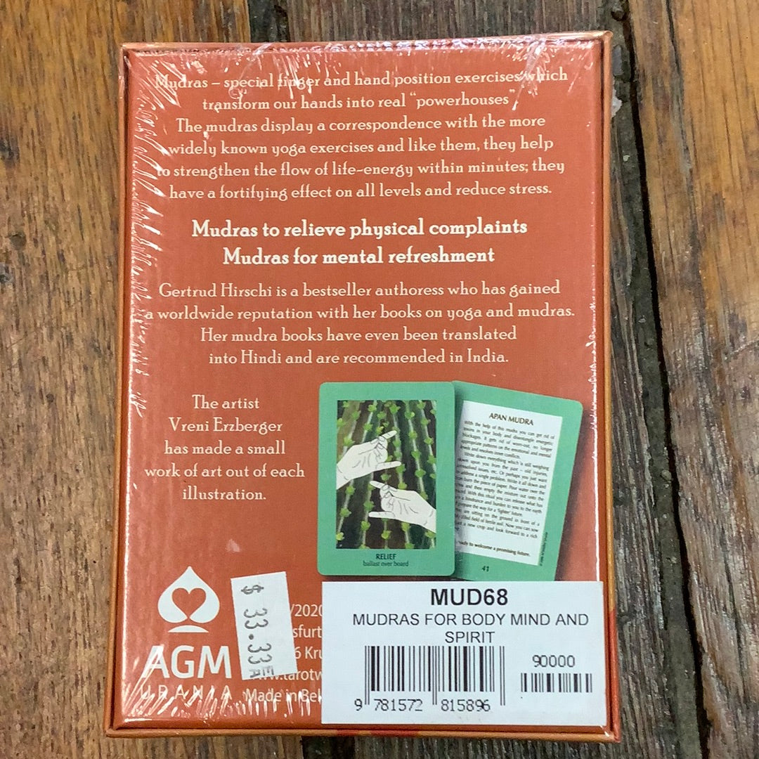 Mudras for Body, Mind and Spirit Deck