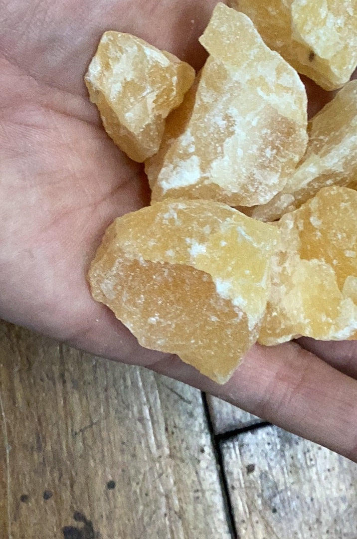 Orange Calcite Rough